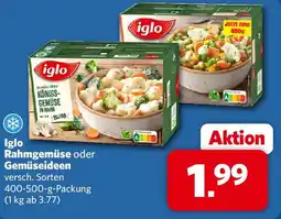 Combi Iglo Rahmgemüse oder Gemüseideen Angebot