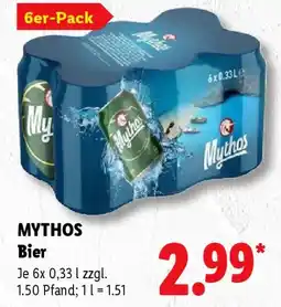 Lidl MYTHOS Bier Angebot