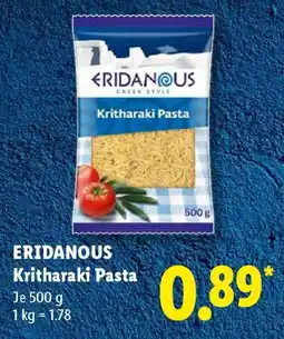 Lidl ERIDANOUS Kritharaki Pasta Angebot