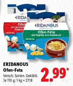 Lidl ERIDANOUS Ofen-Feta Angebot