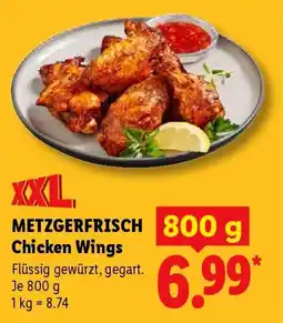 Lidl METZGERFRISCH Chicken Wings Angebot