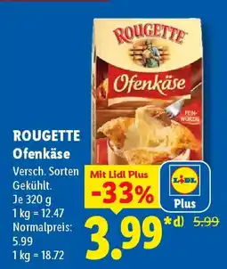 Lidl Rougette Ofenkäse Angebot