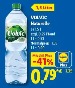 Lidl Volvic Naturelle Angebot