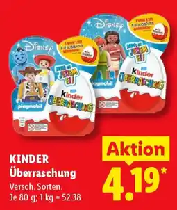 Lidl Kinder Überraschung Angebot