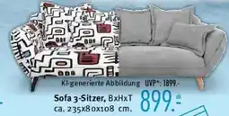 Trends Möbel Sofa 3-Sitzer Angebot