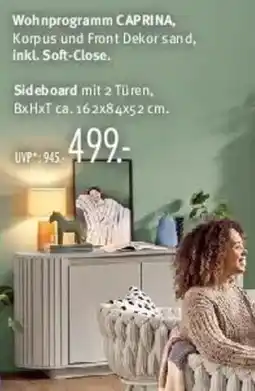 Trends Möbel Wohnprogramm CAPRINA Angebot