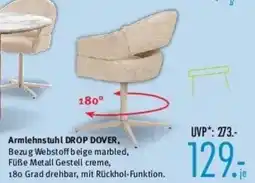 Trends Möbel Armlehnstuhl DROP DOVER Angebot
