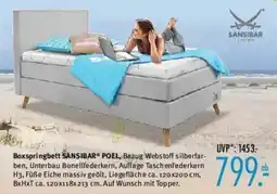 Trends Möbel Boxspringbett SANSIBAR® POEL Angebot
