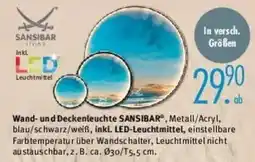 Trends Möbel Wand- und Deckenleuchte SANSIBAR Angebot