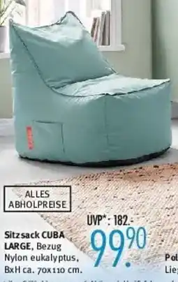 Trends Möbel Sitzsack CUBA Angebot