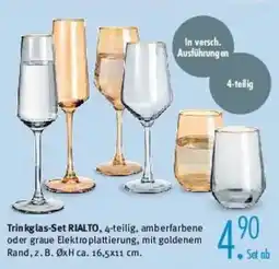 Trends Möbel Trinkglas-Set RIALTO Angebot