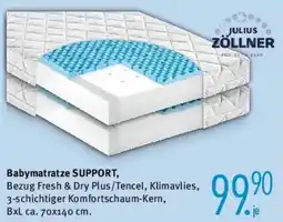 Trends Möbel Julius Zöllner Babymatratze SUPPORT Angebot