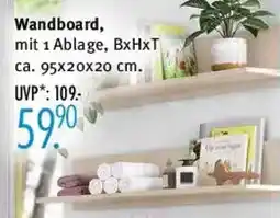 Trends Möbel Wandboard Angebot