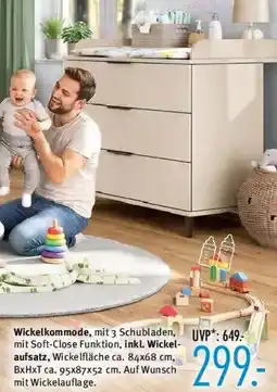 Trends Möbel Wickelkommode Angebot
