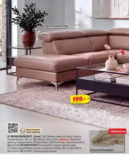Höffner WOHNLANDSCHAFT „Danae“ Angebot