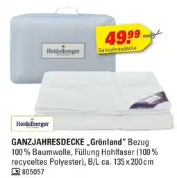 Höffner Heidelberger GANZJAHRESDECKE „Grönland“ Angebot