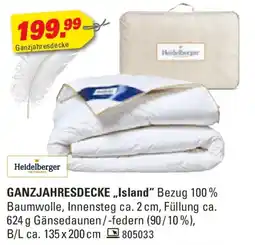 Höffner Heidelberger GANZJAHRESDECKE „Island“ Angebot