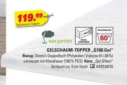 Höffner sun garden GELSCHAUM-TOPPER „G100 Gel“ Angebot