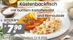 Höffner Küstenbackfisch mit buntem Kartoffelsalat und Remoulade Angebot