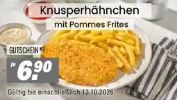 Höffner Knusperhähnchen mit Pommes Frites Angebot