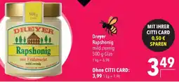 CITTI Markt Dreyer Rapshonig Angebot