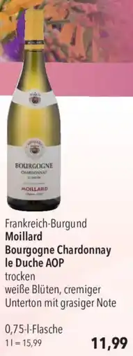 CITTI Markt Moillard Bourgogne Chardonnay le Duche AOP Angebot