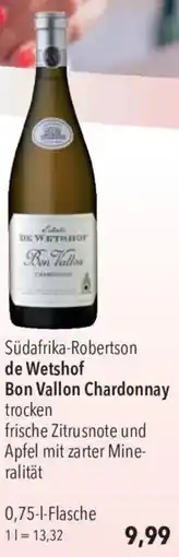 CITTI Markt de Wetshof Bon Vallon Chardonnay Angebot