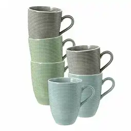 Netto Marken-Discount Seltmann Weiden Kaffeebecher Beat Color Glaze 350 ml 6er Set Angebot