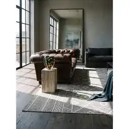 Netto Marken-Discount Flachgewebe-Teppich Polypropylen Grau 240x340 cm - ESERA Kadima Angebot