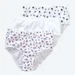 NKD Damen-Taillenslip mit hohem Baumwollanteil, 3er-Pack Angebot