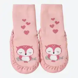 NKD Baby-Mädchen-Hüttenschuhe mit Anti-Rutsch-Sohle Angebot
