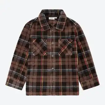 NKD Kinder-Jungen-Fleecehemd mit Karo-Muster Angebot
