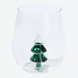 NKD Trinkglas mit Figur im Inneren, ca. 11,3x9,1x9,1 cm Angebot
