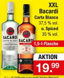 Zimmermann Bacardi Carta Blanca o. Spiced Angebot