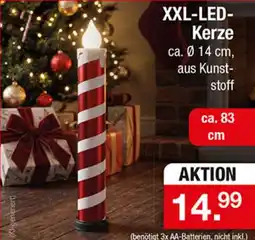 Zimmermann XXL-LED-Kerze Angebot