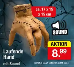 Zimmermann Laufende Hand mit Sound Angebot