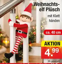 Zimmermann Weihnachts-elf Plüsch Angebot