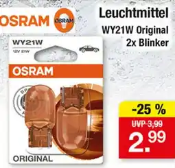 Zimmermann OSRAM Leuchtmittel WY21W Angebot