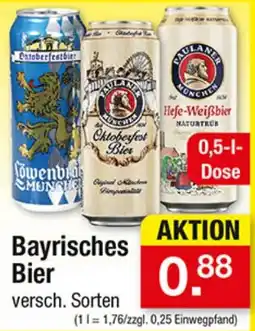 Zimmermann Bayrisches Bier Angebot