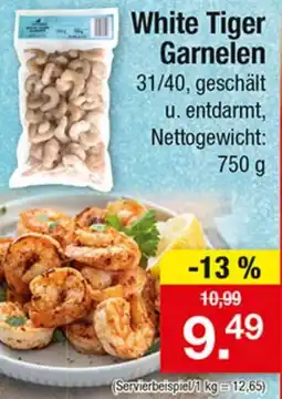 Zimmermann White Tiger Garnelen Angebot