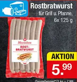 Zimmermann Meemken Rostbratwurst Angebot