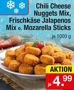 Zimmermann Chili Cheese Nuggets Mix, Frischkäse Jalapenos Mix o. Mozarella Sticks Angebot