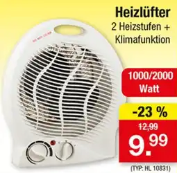 Zimmermann Heizlüfter Angebot