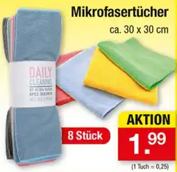 Zimmermann Mikrofasertücher DAILY CLEANING Angebot