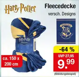Zimmermann Harry Potter Fleecedecke Angebot