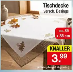 Zimmermann Tischdecke versch. Desings Angebot