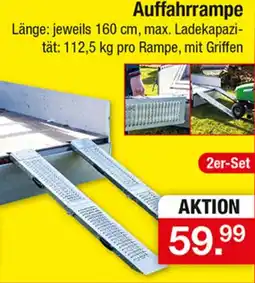 Zimmermann Auffahrrampe Angebot