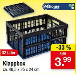 Zimmermann Mhome Klappbox Angebot