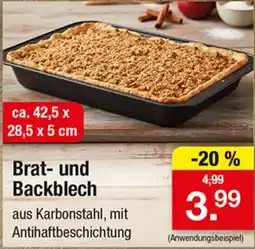 Zimmermann Brat- und Backblech Angebot