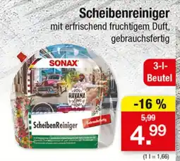 Zimmermann SONAX ScheibenReiniger Angebot